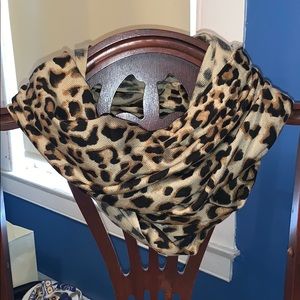 Cheetah Print Scarf